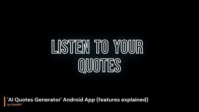 AI Quotes App || Quotes Generator App || Quotes App for Android || AI Quotes Generator || Quotes Ap