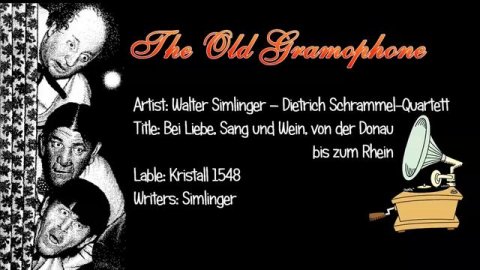 Bei Liebe, Sang und Wein, von der Donau bis zum Rhein / Walter Simlinger – Dietrich Schrammel Quart