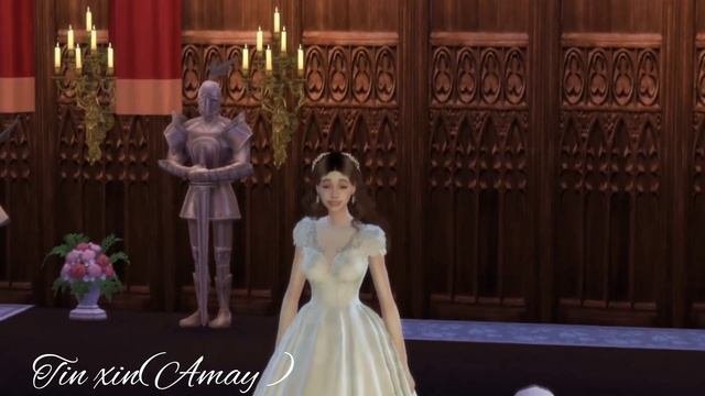 Think of me cover歌劇魅影The phantom of the opera,The sims4 模擬市民4-Amay