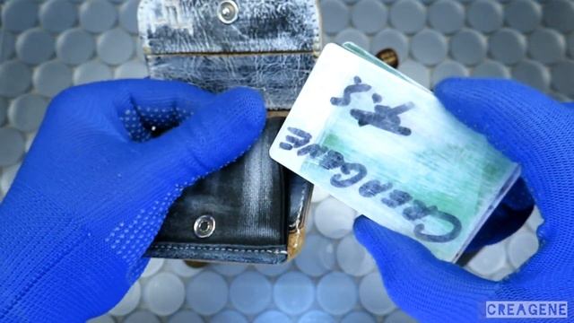 Мини кошелек картхолдер Mra More из кожи сделанный своими руками. (Mini Pocket Wallet Mra More 1)