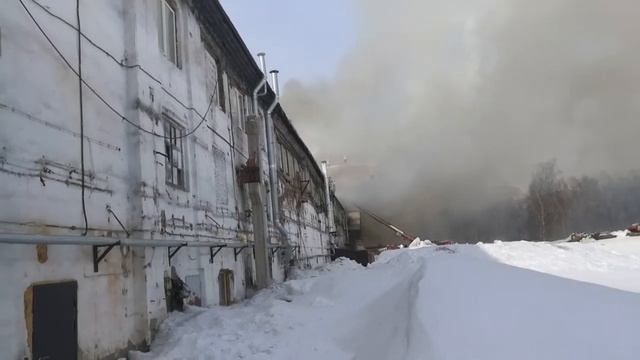 Пожар в Томске, пр.Кирова 58, 26.03.2020 часть 3 обратная сторона