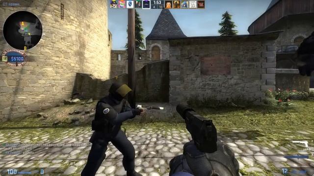 CSGO: Solo Q #7,  Cobblestone (No Sound Again..)