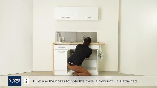 Смеситель для кухни Grohe, устанавливаем сами