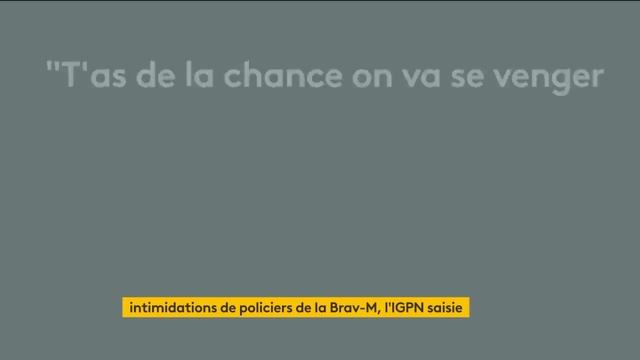 Intimidations de policiers de la Brav-M contre des manifestants, l’IGPN saisie
