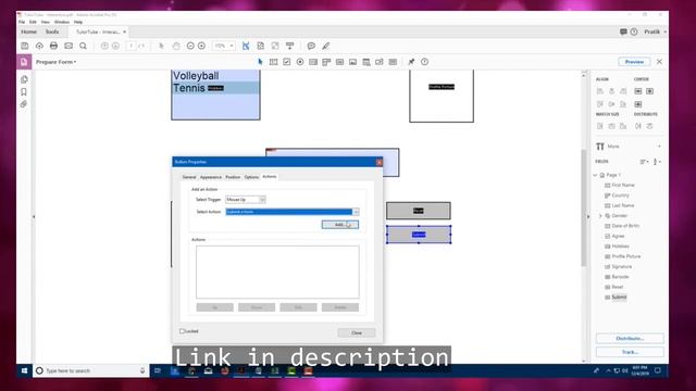 Adobe Acrobat Pro Tutorial - Lesson 32 - Creating Forms From Scratch | Acrobat Pro | Download | Fr