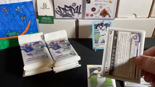 2020 Bowman Retail Box Courtesy of Bench Clear Live Stream 6/7/20