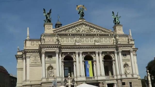 Lviv Opera View 2 in August 2015