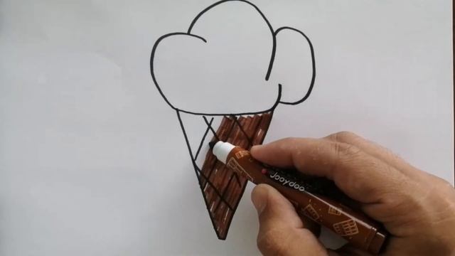 Let's Draw A Delicious Ice Cream. Mazali Muzqaymoq Chizamiz. нарисуем вкусное мороженое