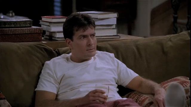 Two and a Half Men - You are a very very bad boy - Alen get kicked out