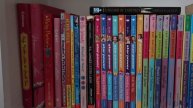 AT LONG LAST, A BOOKSHELF TOUR! | LIBRARY MAKEOVER SERIES, EPISODE 1