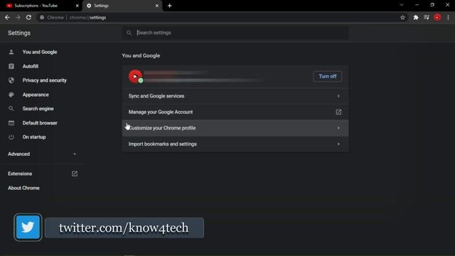 Enable Dark Mode on Google Chrome