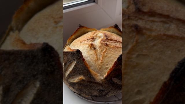 Хлеб на закваске! Красивое раскрытие!