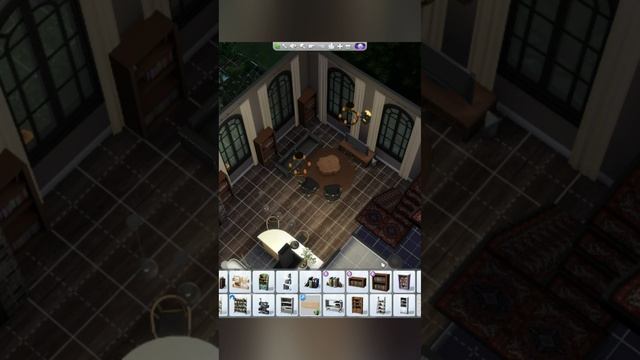 ГОСТИННАЯ В SIMS 4🕷️СТРОИТЕЛЬСТВО🕷️ИНТЕРЬЕР