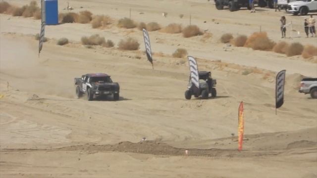 BJ Baldwin takes 11 year old girl with Terminal cancer for a ride in his Trophy Truck