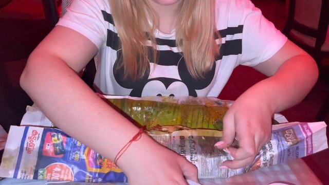 Пробую индийскую национальную кухню/ trying Kerala Indian food