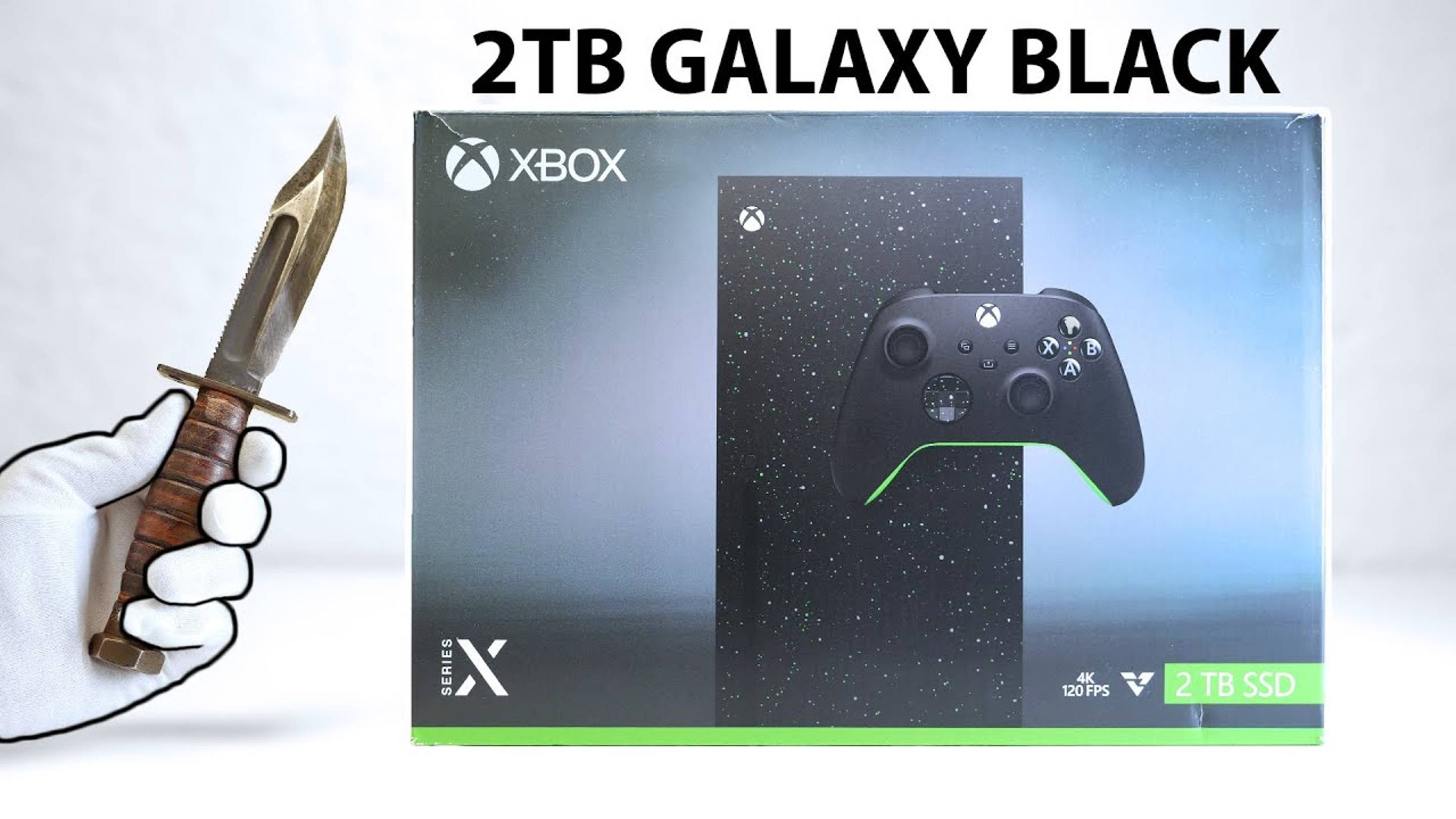 Эти новые консоли Xbox просто потрясающие... (2 ТБ Galaxy Black & White Series X)
