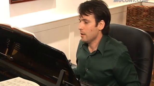 Manhattan School of Music faculty Mark Oswald's Voice Lesson