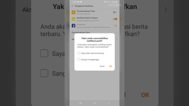 2 Cara Menonaktifkan Pemberitahuan UC Browser di HP Samsung