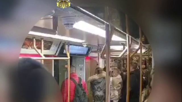 ‼️Буйный пассажир метро напал на девушку на оранжевой ветке на станции «ВДНХ»‼️