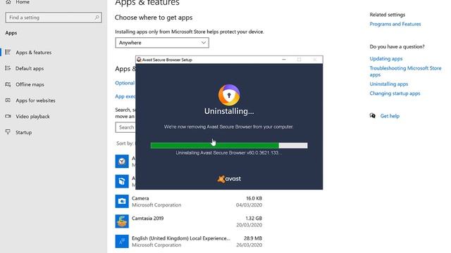 Installing Windows 10 free AntiVirus Software