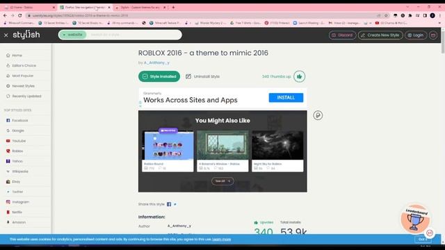 How To Get 2016 Roblox Theme Back 2023 Working Link And Credits In Description