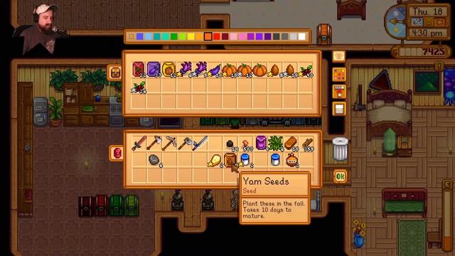 YearTwoPlayThrough [18th Fall]: Date Night with MARU! [Stardew Valley]