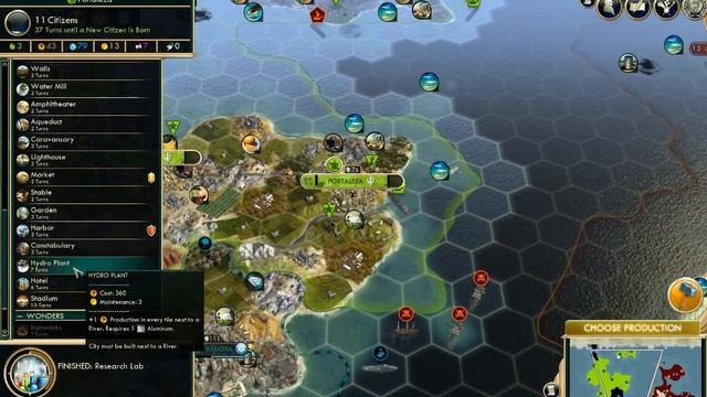 Let's Play: Civilization V - Brave New World Part 8: Someone's winning! :o