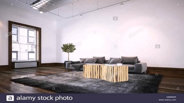 High Ceiling Living Room
