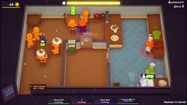 Кухня\PlateUp | прохождение часть 6 | Белка, Monster и Перчик