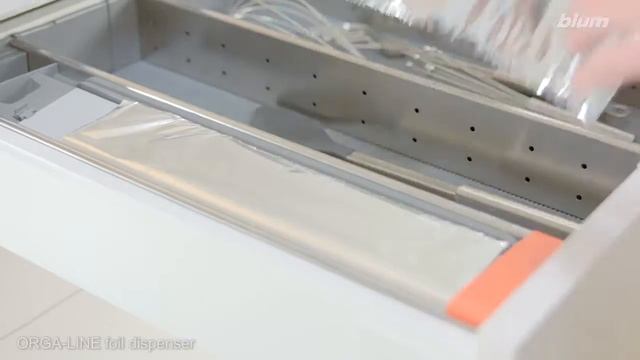 Приспособление ORGA-LINE для резки алюминиевой фольги – видеоролик с демонстрацией изделия