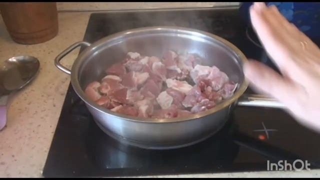 Галушки з салом