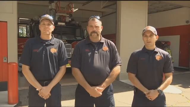 Local first responders brave hot temperatures to keep saving lives