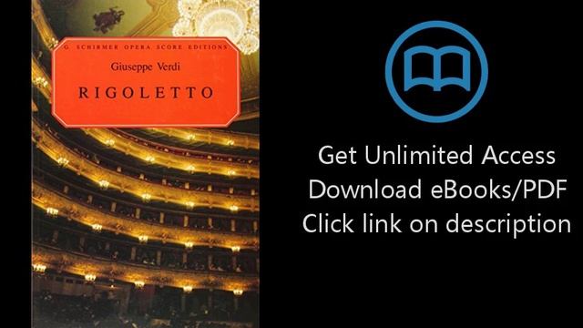 Download Rigoletto Opera in Four Acts : Vocal Score [P.D.F]