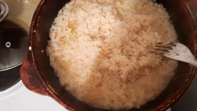 кухня плов #деревня #кухня #рис