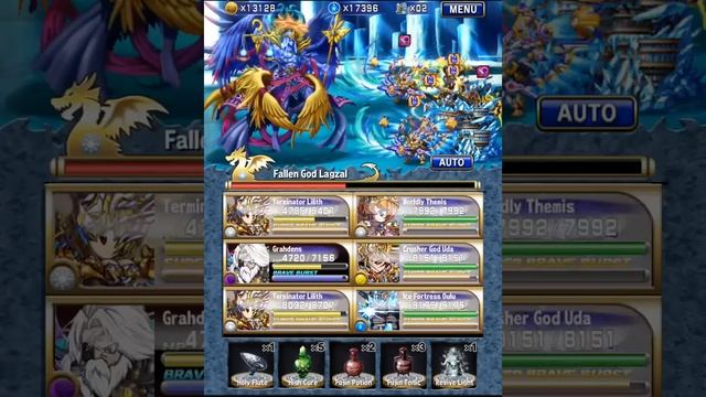 [Brave Frontier] Brave frontier Golzo underground Lake, ez sphere frog