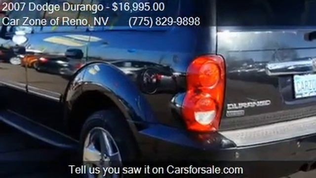 2007 Dodge Durango Limited 4WD for sale in Reno, NV 89502 at