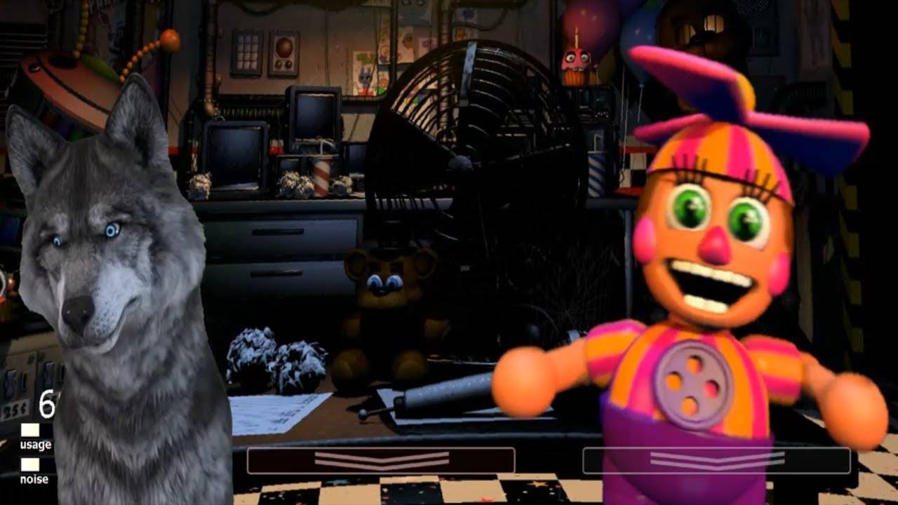 ULTIMATE CUSTOM NIGHT FNAF 7 - ГОВОРЯЩИЙ ВОЛК играет  ХОРРОР ФНАФ 7 СВОЯ НОЧЬ № 1 #89