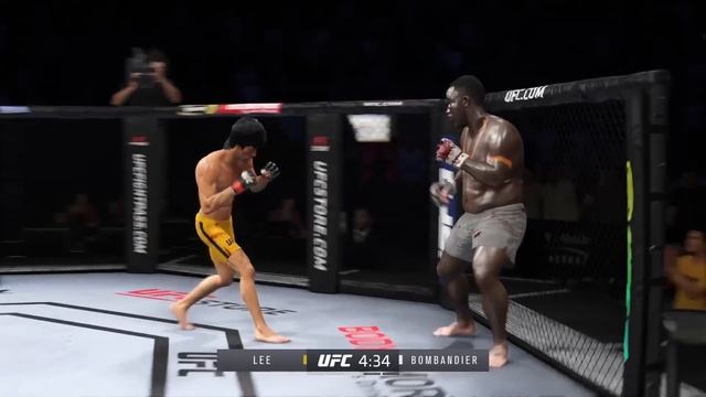 UFC4  Bruce Lee vs African Bombandier EA Sports UFC 4