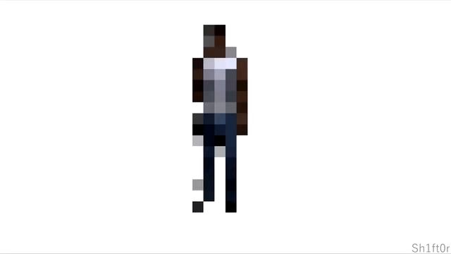 64 bit, 32 bit, 16 bit, 8 bit, 4 bit, 2 bit, 1 bit