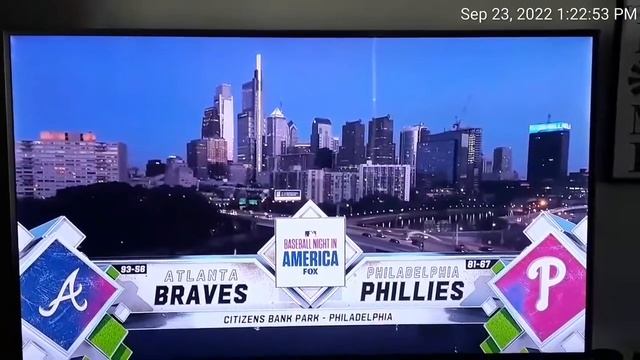 MLB on FOX intro Braves at Phillies