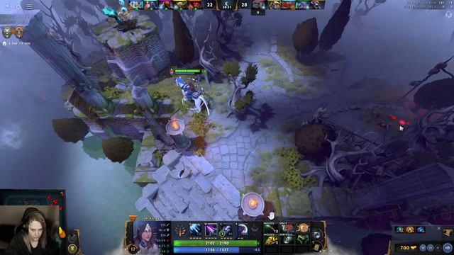 Dota2 мама я принцесса! Ты дебил, сын!