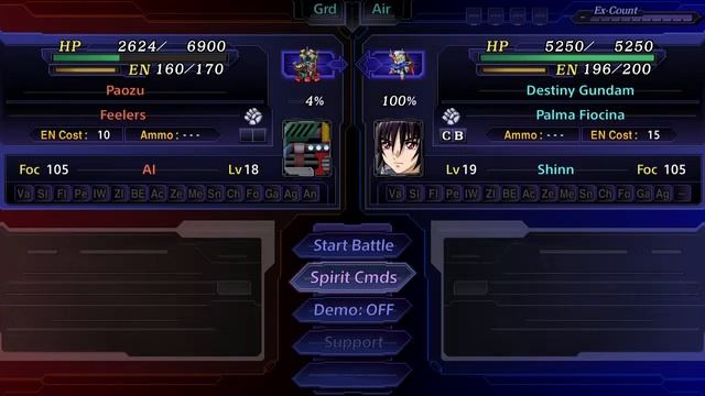 Super robot wars V - Secret Scenario 1 - Black Brave Express