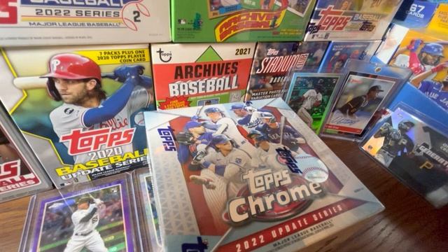 FINALLY SOME GREAT NEWS ON 2O22 TOPPS CHROME UPDATE! HERE'S WHAT IT IS...