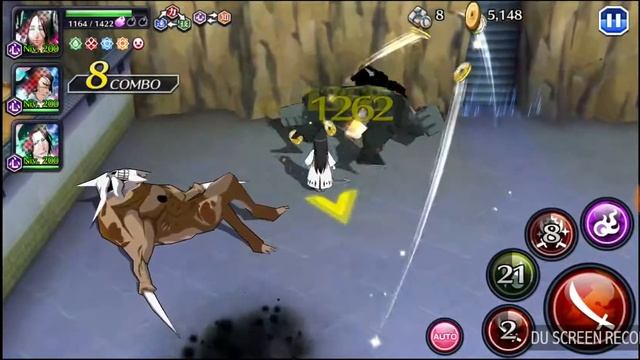 Bleach Brave Souls :  New Unohana Showcase Auto Extreme Inheritance Zone Heart