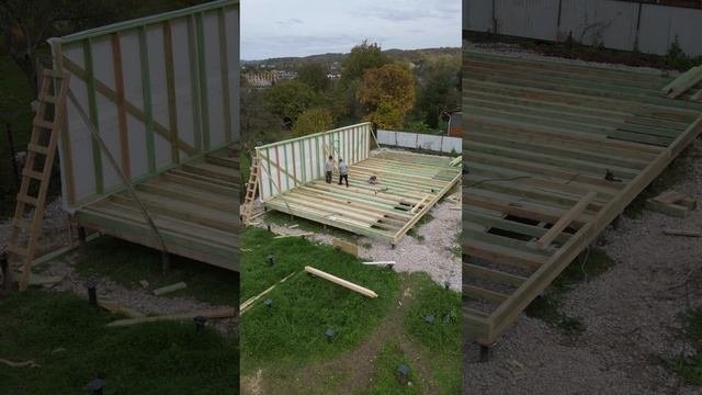 Каркасный дом в горах