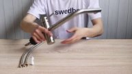 Распаковка кухонного смесителя с каналом для фильтрованной воды Swedbe Selene Plus арт 8145