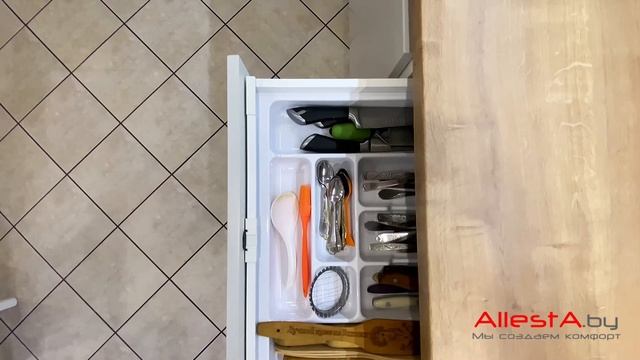 Стильная кухня мдф краска матовый
