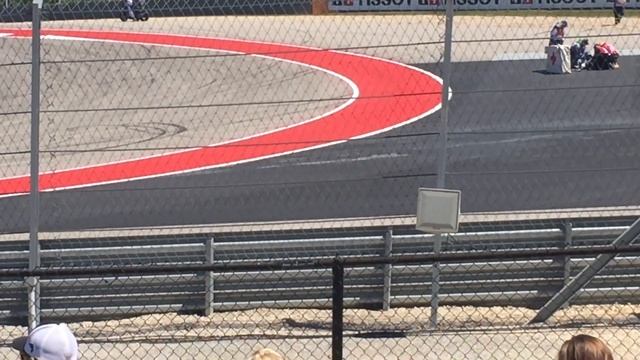 Moto2 Race Apr 23, turn 1 , first lap