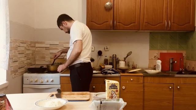 курица с рисом овощами и кари