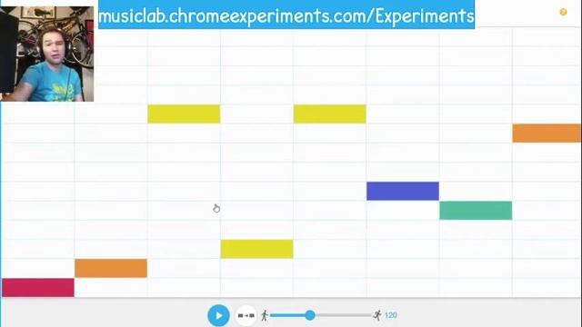 Composing with Chrome Music Lab